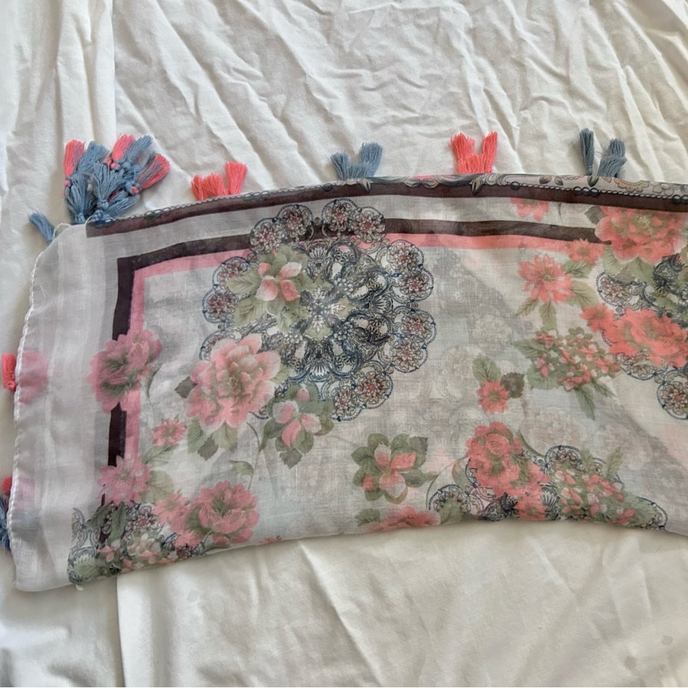 Floral Scarf